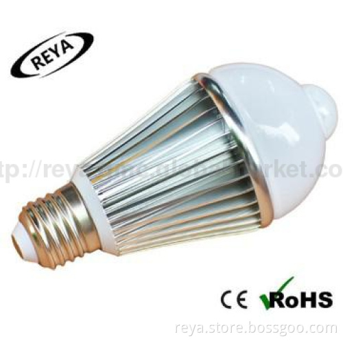 7W humen infrared sensor bulb LED light